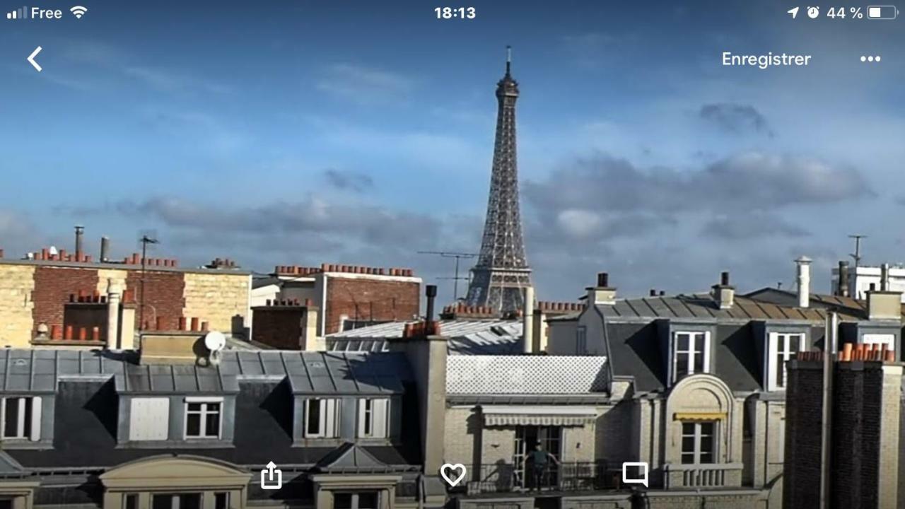 Eiffel Tower Studio Lacoste Paris Dış mekan fotoğraf